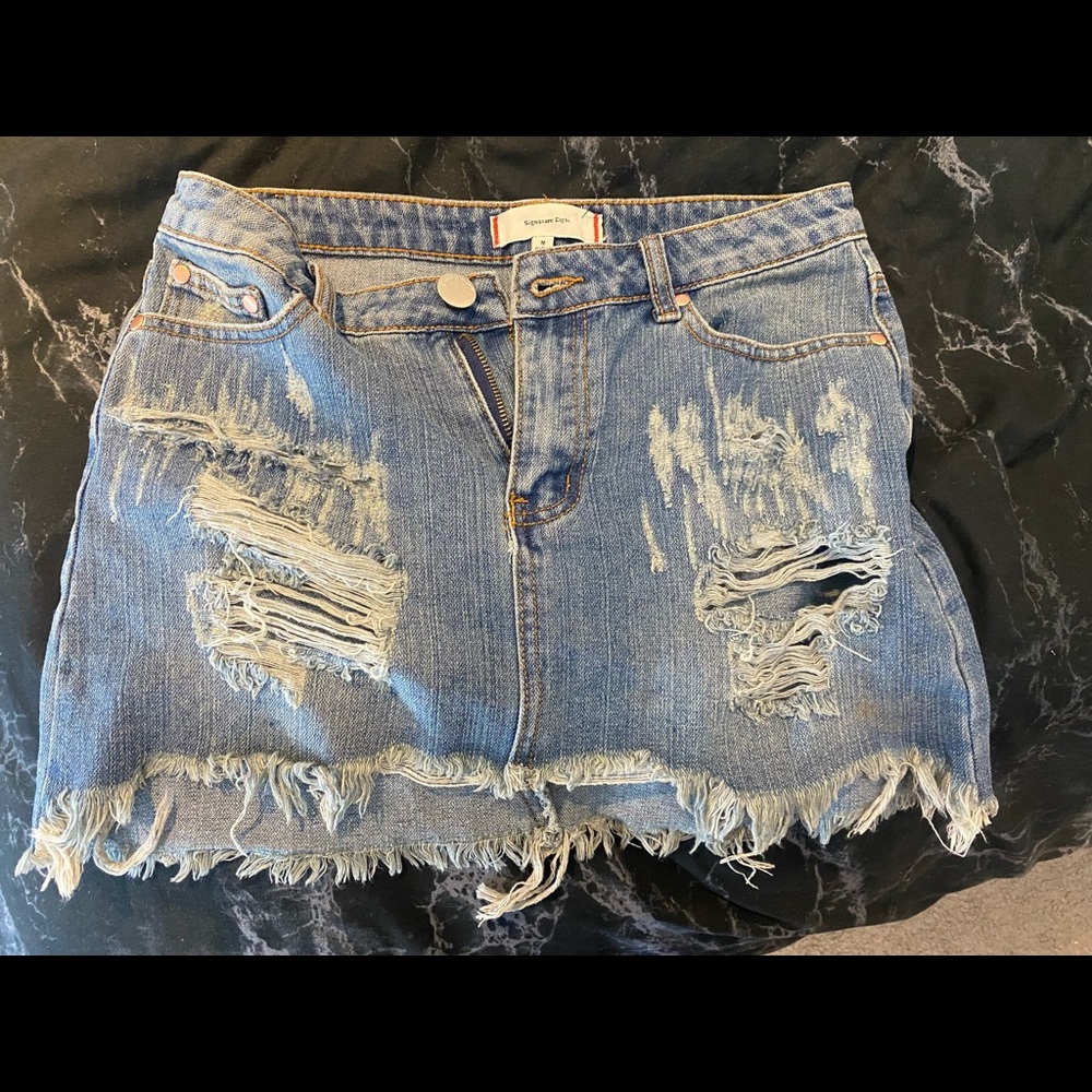 Denim skirt